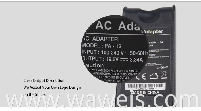 19.5v 4.62a Laptop Adapter